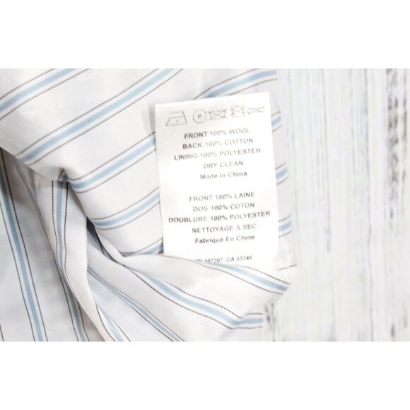 Scott James Tweed Checkered Waistcoat Vest Brown Size Large - Picture 6 of 11